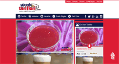 Desktop Screenshot of icecektarifleri.com